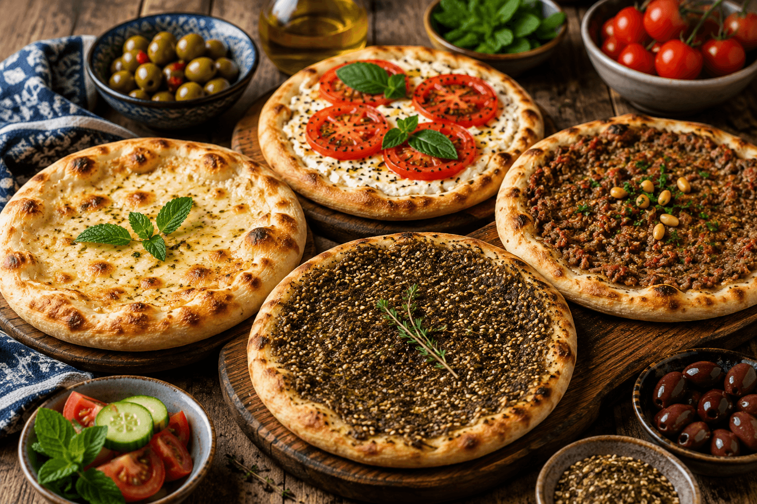 Lebanese & Levantine — Manakish