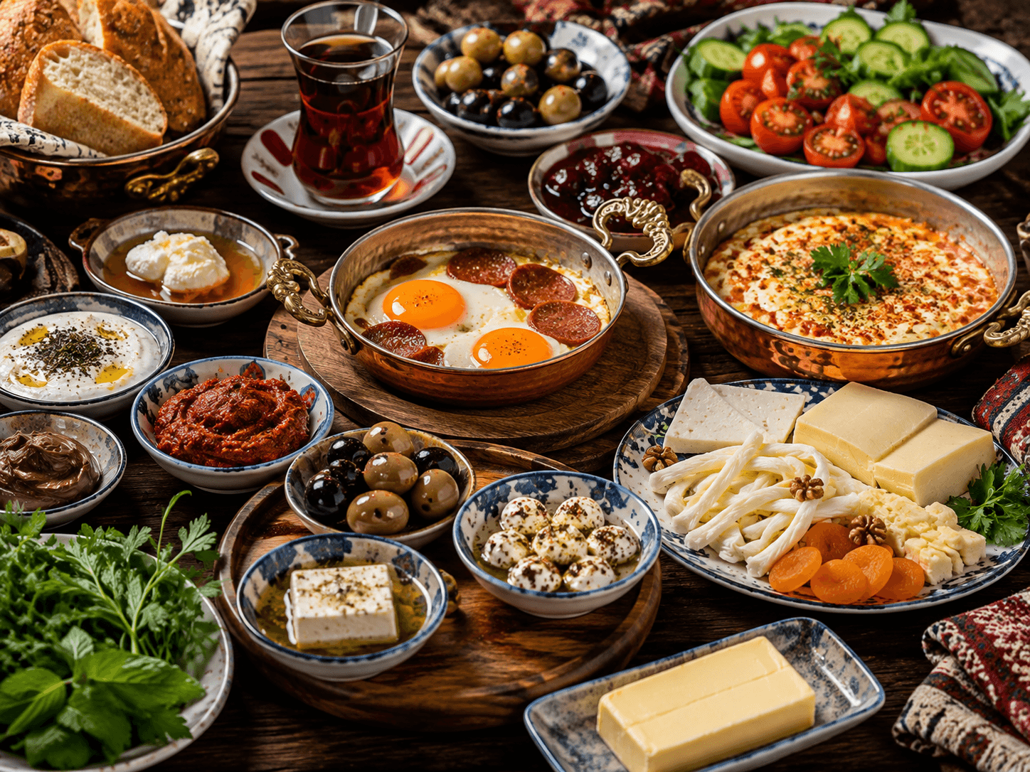 المأكولات التركية — فطور كاهفالتي